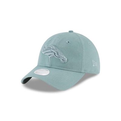Denver Broncos Gorra | New Era NFL Core Classic Tonal 9twenty Adjustable Cap Mexico - Azules